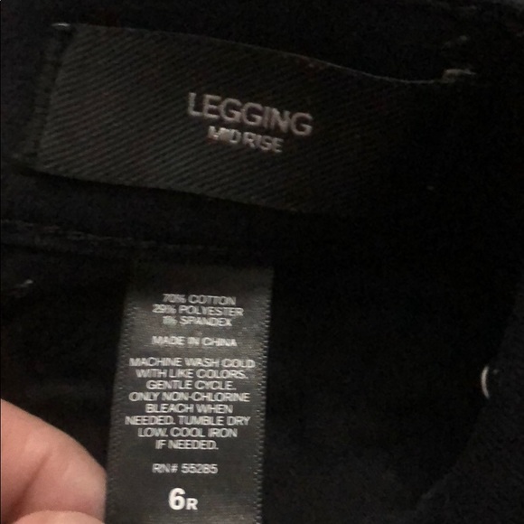 Express mid rise legging size 6R - Picture 5 of 5